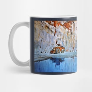 Marble quarry at Naxos island - Cyclades, Greece Mug